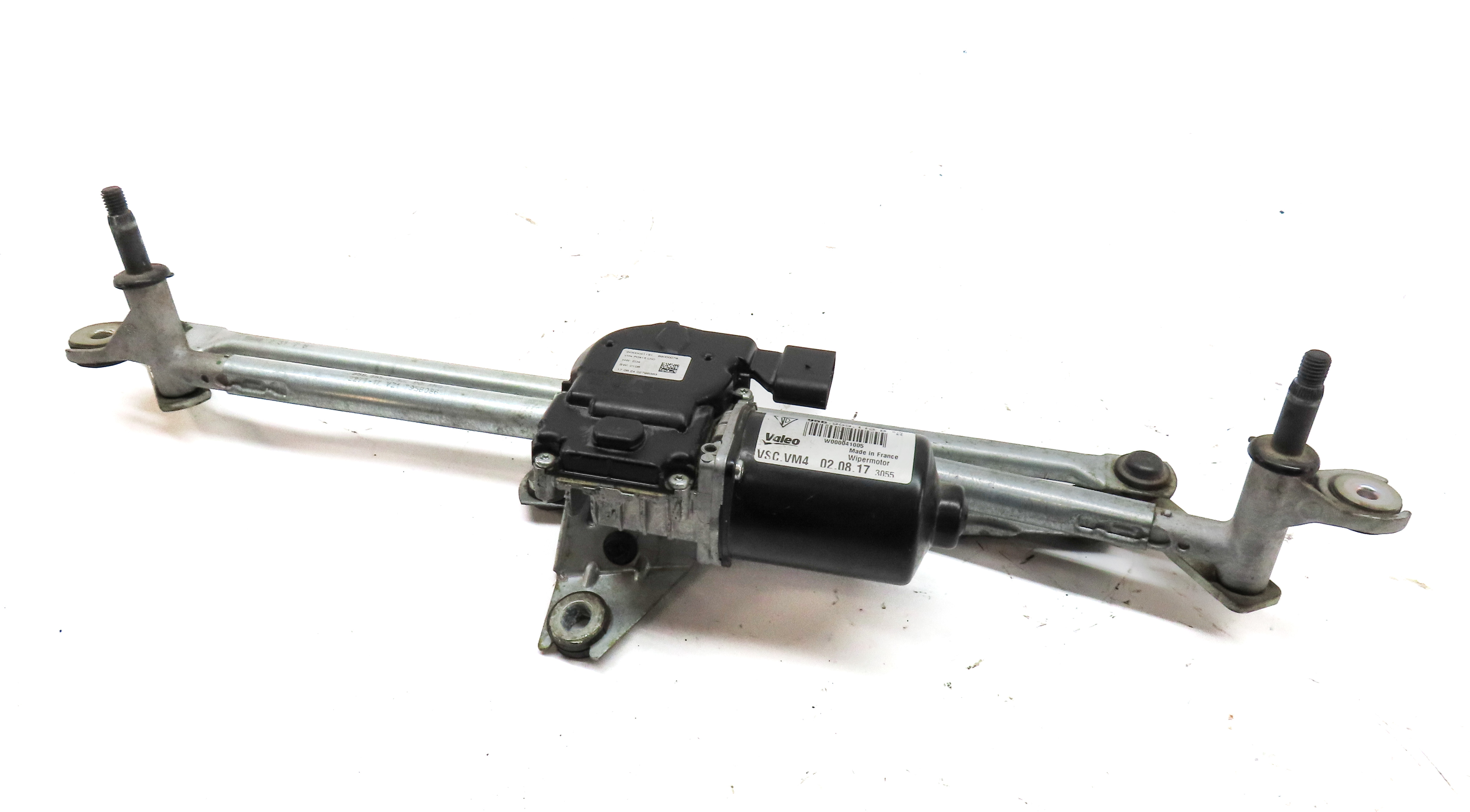 2015-2018 PORSCHE MACAN (95B) FRONT WIPER MOTOR w/ TRANSMISSION LINKAGE — exact item pictured